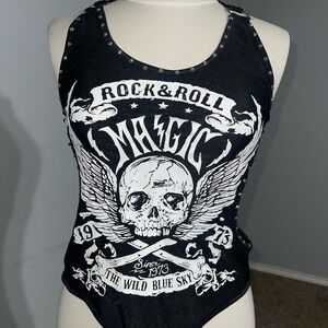 Rock & Roll Magic Graphic Tank Top